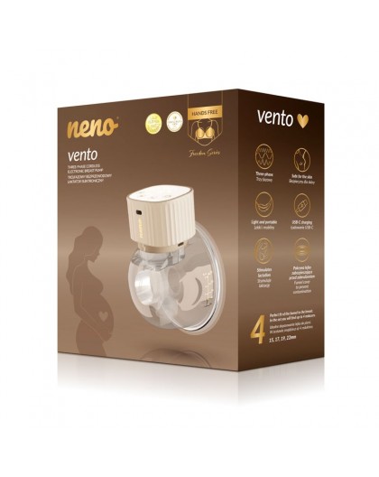 VENTO Three-Phase, Cordless Electronic Breast Pump