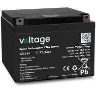 AGM Battery Voltage 12V 26Ah VE12-26 (Lifespan 6-9 years)