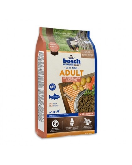 BOSCH Adult Salmon & Potato - dry dog food - 3kg