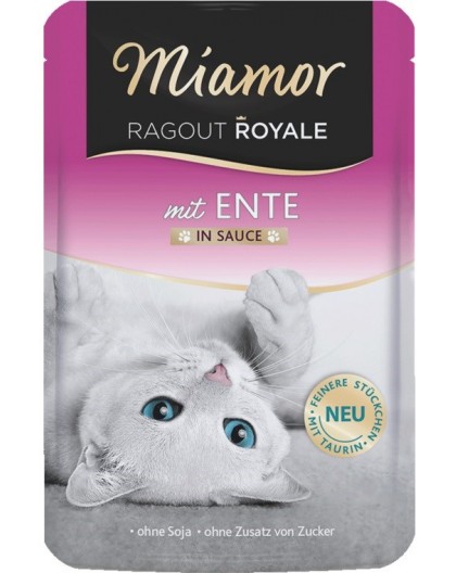 MIAMOR Ragout Royale Duck in sauce - wet cat food - 100g