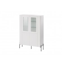 Cama VERA display cabinet 110x40x160 matt white