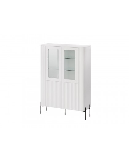 Cama VERA display cabinet 110x40x160 matt white