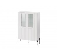 Cama VERA display cabinet 110x40x160 matt white