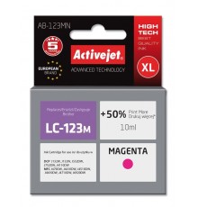 Activejet AB-123MN Ink (replacement for Brother LC123M/121M Supreme 10 ml magenta)