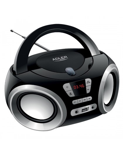 Adler AD 1181 CD player Portable CD player Black, Silver