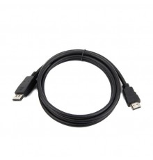 Gembird CC-DP-HDMI-10M DisplayPort to HDMI cable (not bi-directional), 10m, black