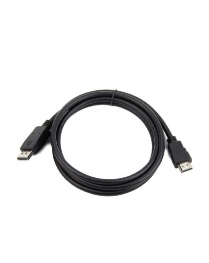 Gembird CC-DP-HDMI-10M DisplayPort to HDMI cable (not bi-directional), 10m, black