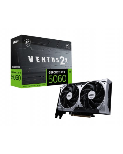 MSI GeForce RTX 5060 8G VENTUS 2X OC NVIDIA 8 GB GDDR7