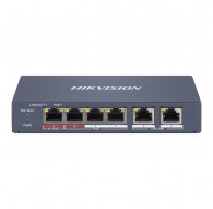 Hikvision DS-3E1106HP-EI network switch Managed Fast Ethernet (10/100) Power over Ethernet (PoE) Grey