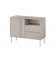 Cama 1D2S TRESSE chest of drawers 100x40x75 cashmere matt