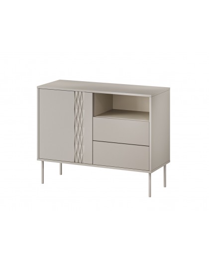 Cama 1D2S TRESSE chest of drawers 100x40x75 cashmere matt