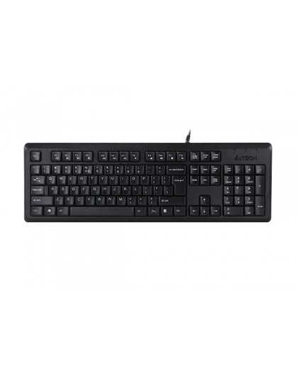 A4Tech KR-92 Keyboard Universal USB QWERTY English Black