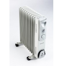Ravanson OH-11 electric space heater Oil electric space heater Indoor White, Silver 2500 W