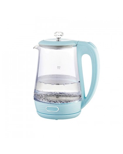 Maestro MR-052-BLUE Electric glass kettle, blue 1.7 L