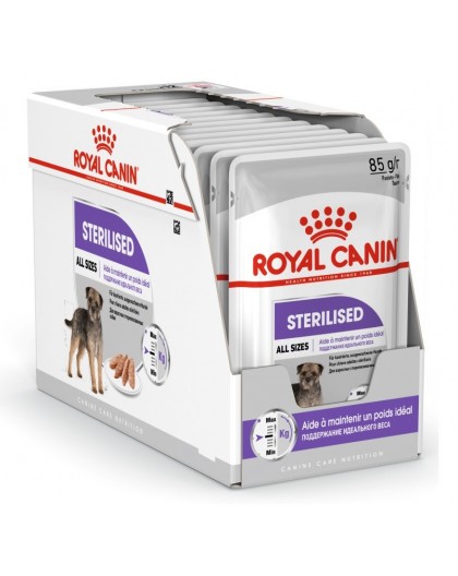 Royal Canin CCN Sterilised Loaf - wet food for adult dogs - 12x85g