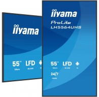 iiyama 55" 4K UHD Most powerful professional digital signage display with advanced control and connectivity options