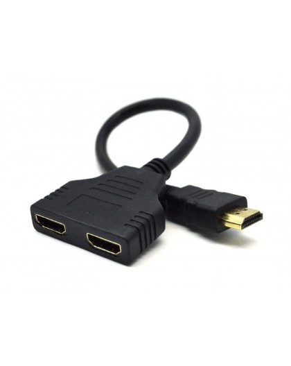 Gembird DSP-2PH4-04 HDMI cable HDMI Type A (Standard) 2 x HDMI Type A (Standard) Black
