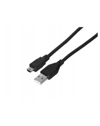 Gembird 1.8m USB 2.0 A/mini-USB M USB cable USB A Mini-USB B Black