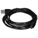 Gembird 1.8m USB 2.0 A/mini-USB M USB cable USB A Mini-USB B Black