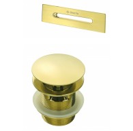 Bathtub accessories set - stopper and overflow