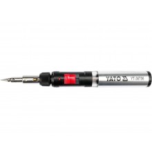 Yato YT-36706 soldering iron Gas soldering iron 1300 °C Black, Red, Stainless steel