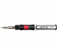 Yato YT-36706 soldering iron Gas soldering iron 1300 °C Black, Red, Stainless steel