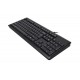 A4Tech KR-92 Keyboard Universal USB QWERTY English Black