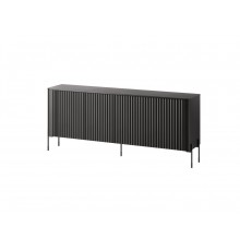 Cama VERA chest of drawers 190x40x80 black matt