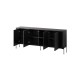 Cama VERA chest of drawers 190x40x80 black matt