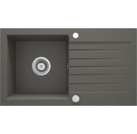 1-bowl granite sink with drainer