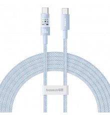 Baseus Gem USB C to USB C fast charging cable 2 m 100 W Blue
