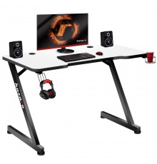 GAMING DESK HUZARO HERO 2.5 WHITE