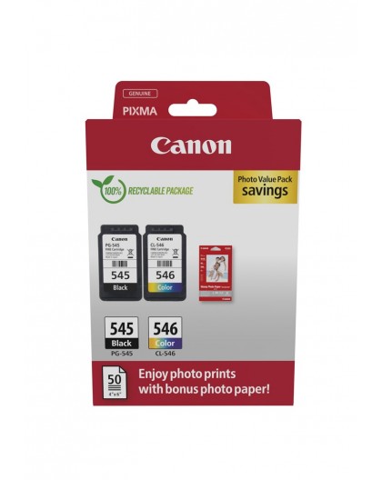 Canon 8287B008 ink cartridge 2 pc(s) Original Black, Cyan, Magenta, Yellow