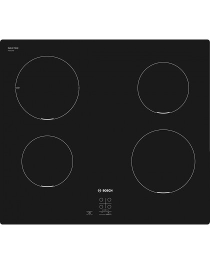 Bosch Serie 2 PUG611AA5E hob Black Countertop 60 cm Zone induction hob 4 zone(s)