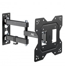 Maclean MC-700N TV Monitor Wall Mount Universal max VESA 200x20 23"-43" 30kg Black Extendable Tilting for Small TVs