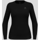 Odlo BL TOP crew neck l/s ACTIVE WARM ECO women's T-shirt, size S, black