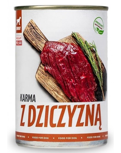 TUF TUF Venison food - Wet dog food - 400 g