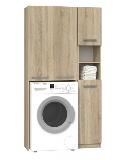 Topeshop ZESTAW MARPOL DD SONOMA bathroom storage cabinet Oak