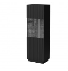 Cama LIVERTI display cabinet 59.5x42x178 black
