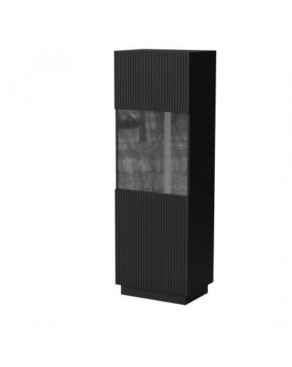 Cama LIVERTI display cabinet 59.5x42x178 black
