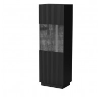 Cama LIVERTI display cabinet 59.5x42x178 black