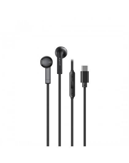 Havit E336C wired headphones black