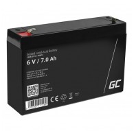 Green Cell AGM12 industrial rechargeable battery Sealed Lead Acid (VRLA) 7000 mAh 6 V