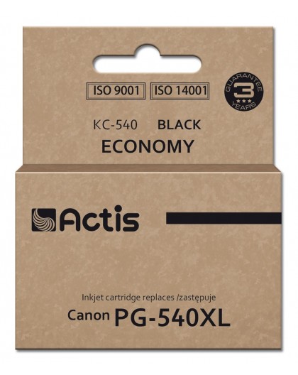 Actis KC-540 Ink (replacement for Canon PG-540XL Supreme 22 ml black).
