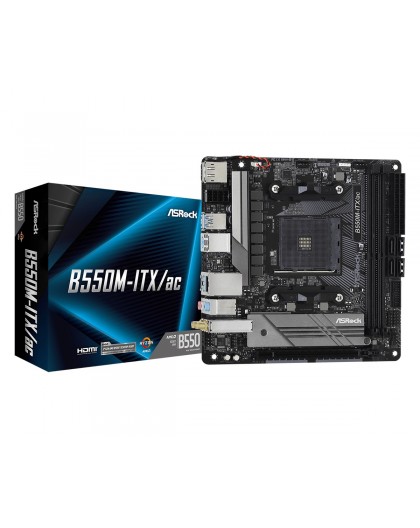 Asrock B550M-ITX/ac Socket AM4 mini ITX AMD B550