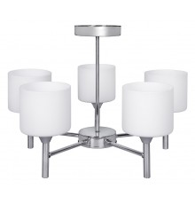 Classic chandelier pendant ceiling lamp Activejet MIRA Chrome 5xE27 for living room