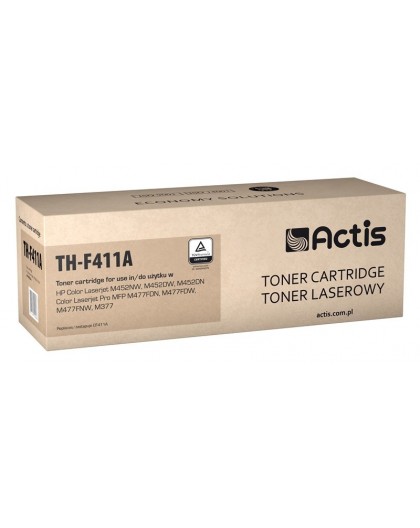 Actis TH-F411A toner (replacement for HP 410A CF411A Standard 2300 pages cyan)