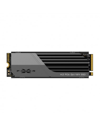 SILICON POWER PCIe Gen 4x4 XS70 Internal solid state drive SSD 1TB M.2 2280 NVMe 1.4 (SP01KGBP44XS7005) Black, Grey