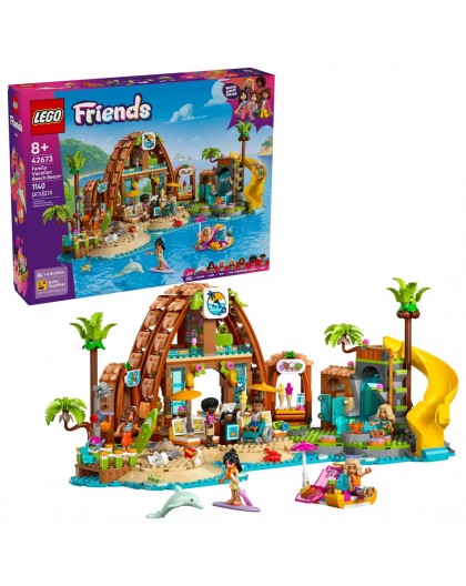 LEGO FRIENDS 42673 Family Vacation Beach Resort