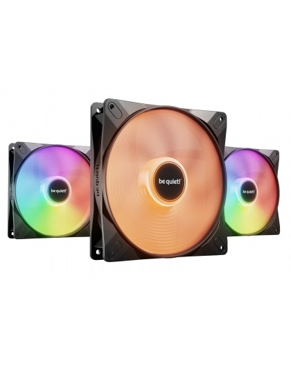 be quiet! LIGHT WINGS LX 140mm PWM High Speed 3-Pack Black Computer case Fan 14 cm 3 pc(s)